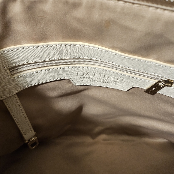 Danier Lexington Saffiano Leather Satchel with Crossbody Strap - Picture 7 of 7